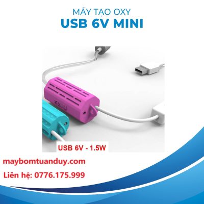 MÁY TẠO OXY USB 6V MINI